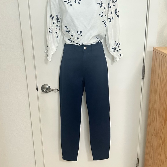 NWT L’agence Margot Skinny High Rise Navy
(Midnight) Jeans Sz:26 - Picture 1 of 9